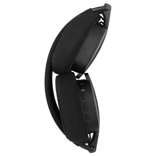 White Shark PL WGH-2444 FIRECREST, bežične, gaming slušalice, crne