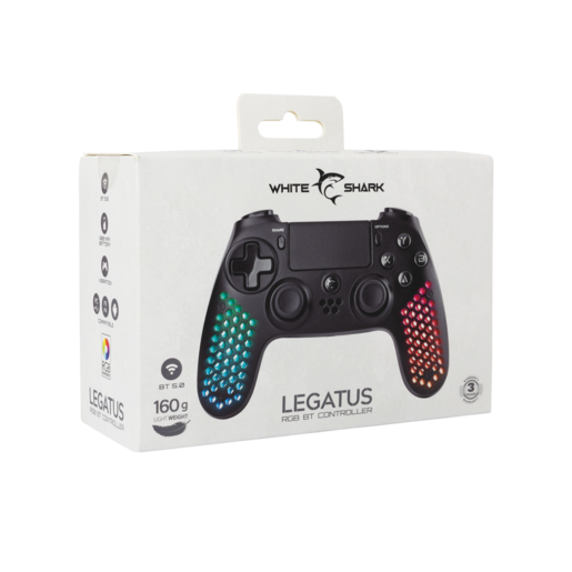 White Shark GAMEPAD GPW-4009 LEGATUS za PS4/PS3/PC/iOS/Android, RGB