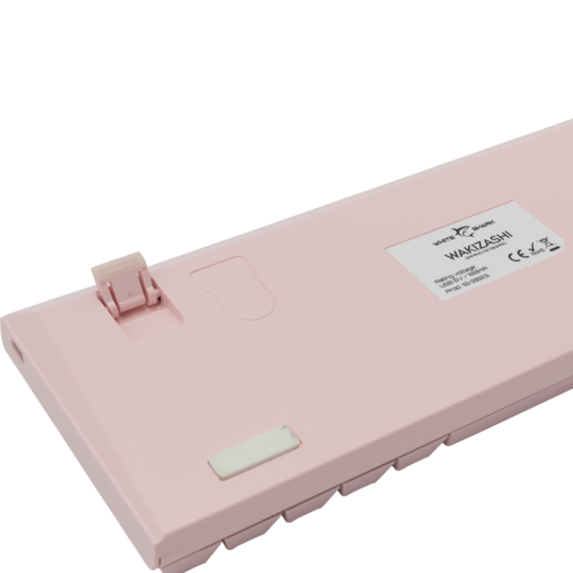 White Shark TIPKOVNICA GK-002422 WAKIZASHI/HR, Mehanička tipkovnica, Blue Switch, roza