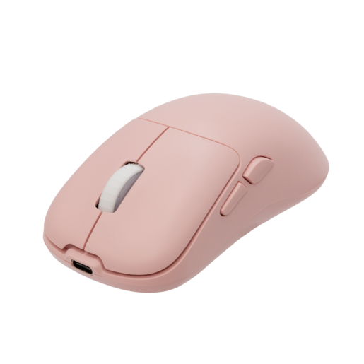 White Shark miš WGM-5015 AERO, bežični, 10.000 DPI, rozi