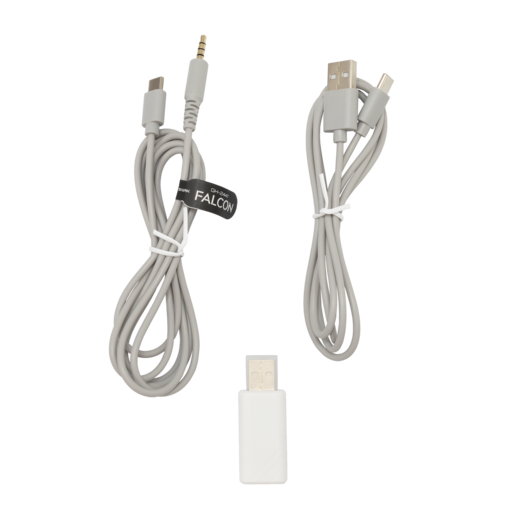 White Shark WGH-2441 FALCON, bežične, gaming slušalice, crno sive