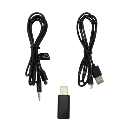 White Shark WGH-2441 FALCON, bežične, gaming slušalice, crne