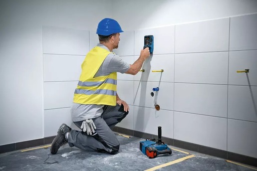 BOSCH Professional zidni lokator D-tect 200 C, L-BOXX, remen za nošenje (solo)