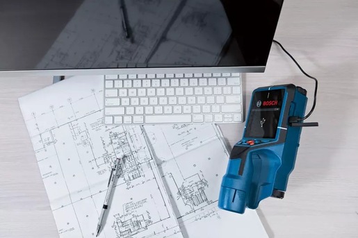 BOSCH Professional zidni lokator D-tect 200 C, L-BOXX, remen za nošenje (solo)