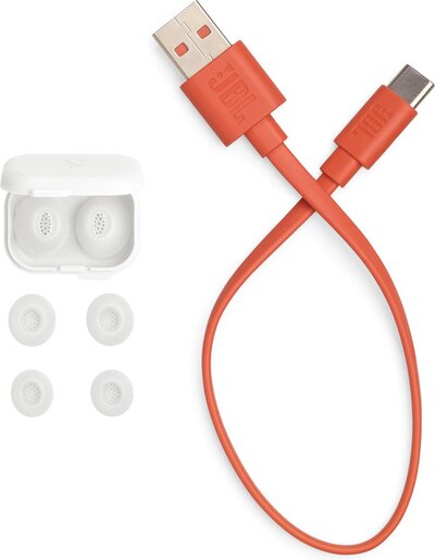 JBL TUNE FLEX 2 GHOST, in-ear slušalice, bijele