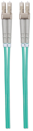 Intellinet mrežni kabel, Fiber Optic, Duplex, OM3 Multimode, 3.0m, aqua