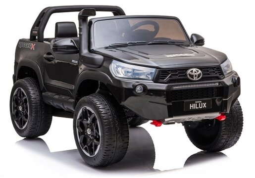Licencirani auto na akumulator Toyota Hilux 4x4 - dvosjed - crni