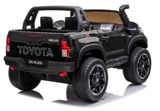 Licencirani auto na akumulator Toyota Hilux 4x4 - dvosjed - crni