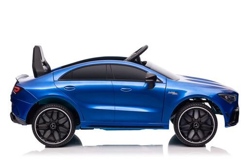 Licencirani auto na akumulator Mercedes CLA 45s AMG 4×4 – plavi/lakirani