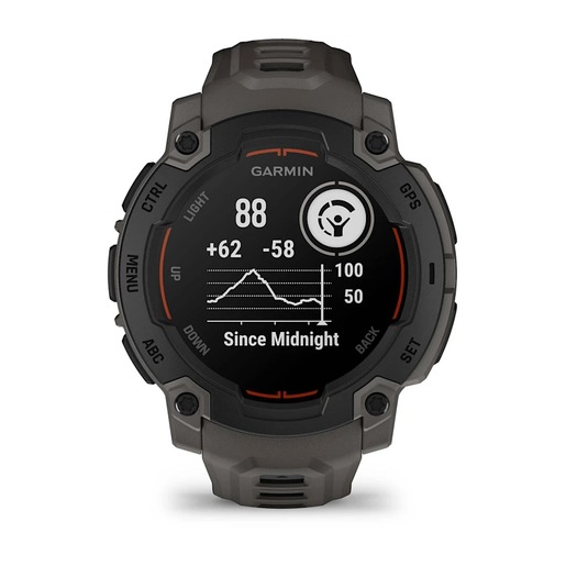 Garmin Instinct E, 45 mm, Black Bezel Charcoal, 010-02933-00, pametni sat