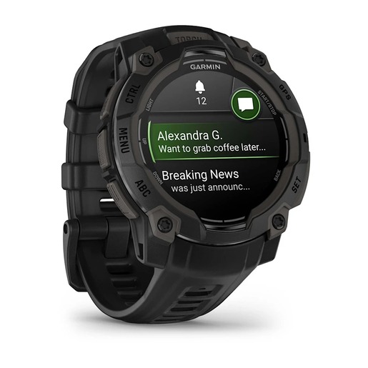 Garmin Instinct 3 Amoled, 45 mm, Black, 010-02936-00, pametni sat