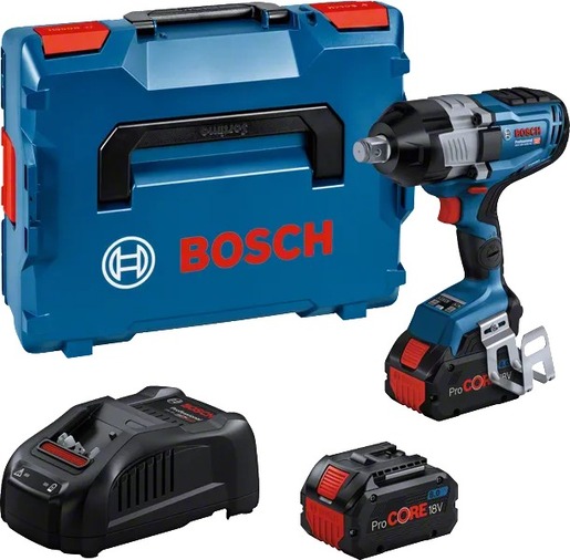 BOSCH Professional akumulatorski udarni stezač GDS 18V-1600 HC (2x ProC. 8.0Ah + L-Boxx)