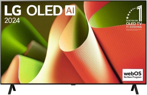 LG OLED55B43LA OLED TV 55" ultra HD, WebOS 24, Alpha 8 AI CPU 4K, magic remote