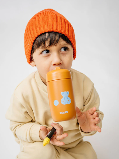 EQUA Kids, šalica od nehrđajućeg čelika, 400ml, Teddy Bear
