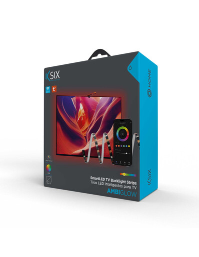 KSIX, SmartLED TV trake s pozadinskim osvjetljenjem AmbiGlow, 55 do 75” TV