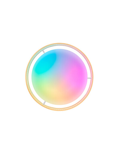 KSIX, Bohemia SmartLED stropna svjetiljka, Rattan dizajn, 3W zvučnik,RGBIC + CCT