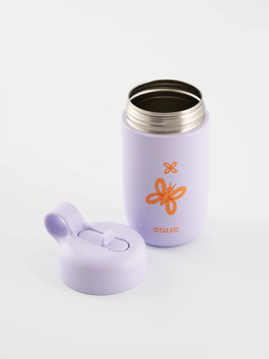 EQUA Kids, šalica od nehrđajućeg čelika, 400ml, Leptir