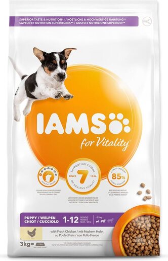 IAMS Puppy Small & Medium Breeds 3kg, piletina