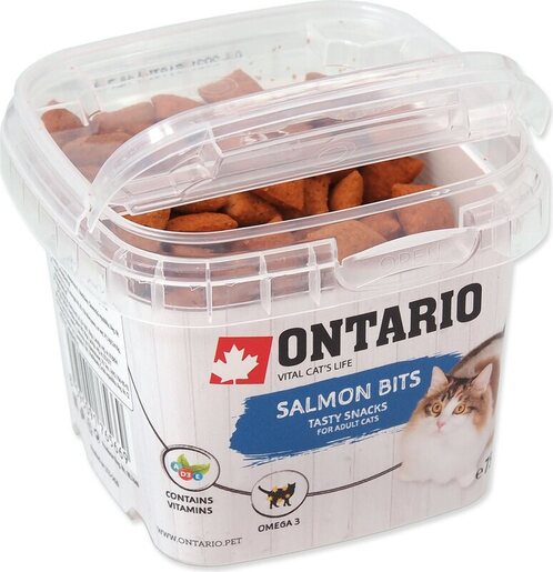Ontario Cat Adult poslastica 75g, losos