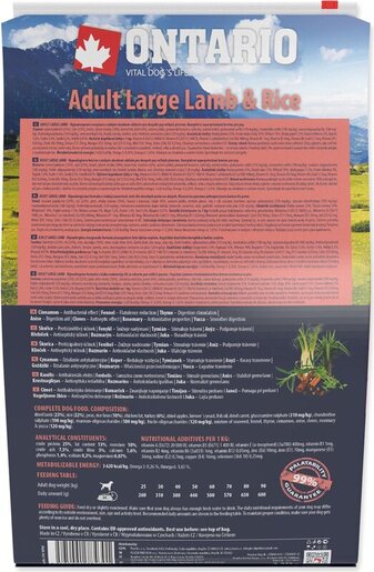 Ontario Adult Large Breed 2,25kg, piletina i krumpir