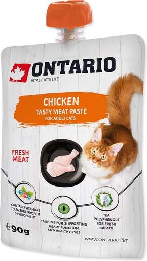 Ontario pasta Cat Adult 90g, piletina