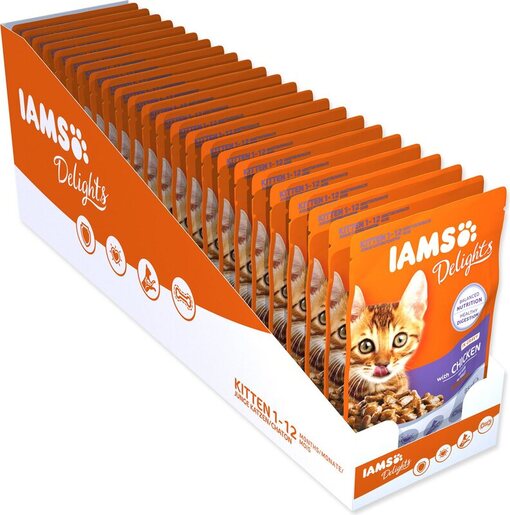 IAMS Delights Kitten vrećica 85g, piletina