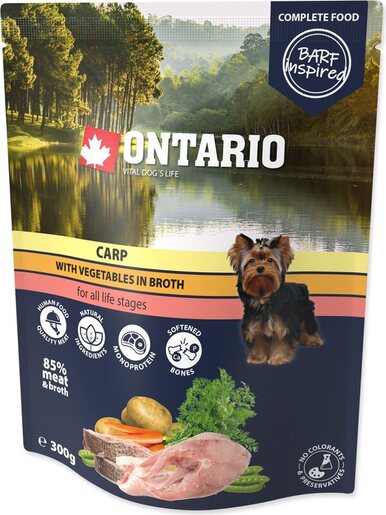 Ontario Dog vrećica 300g, šaran i povrće