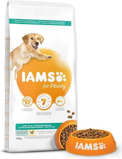 IAMS Dog Adult Weight Control 12kg, piletina
