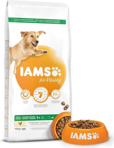 IAMS Dog Adult Large Breed 12kg, piletina
