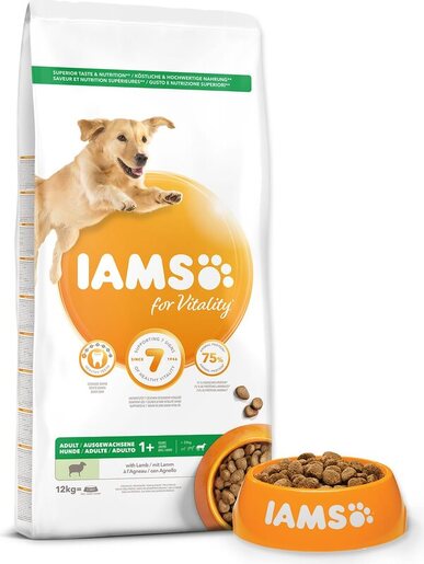 IAMS Dog Adult Large Breeds 12kg, janjetina
