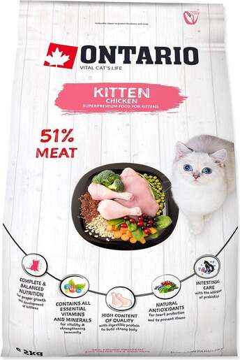Ontario Kitten 2kg, piletina