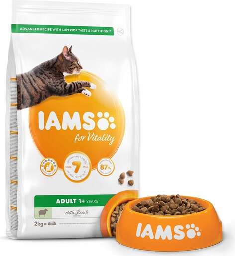 IAMS Cat Adult 2kg, janjetina
