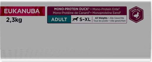 Eukanuba Daily Care Adult Mono Protein 2,3kg, pačetina