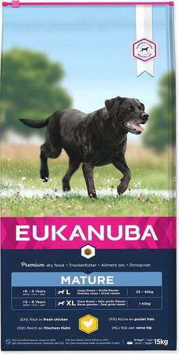 Eukanuba Mature Large Breed 15kg, piletina