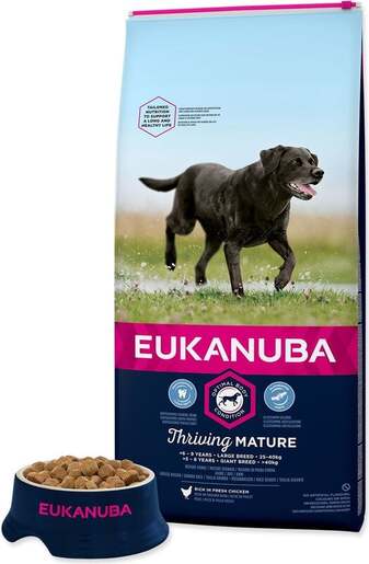 Eukanuba Mature Large Breed 15kg, piletina