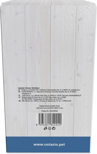 Ontario Cat poslastica 5x14g, tuna i bakalar