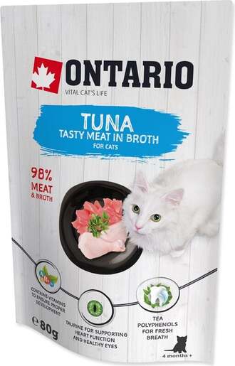 Ontario vrećica Cat 80g, tuna