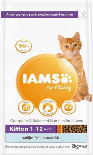 IAMS Kitten 2kg, oceanska riba