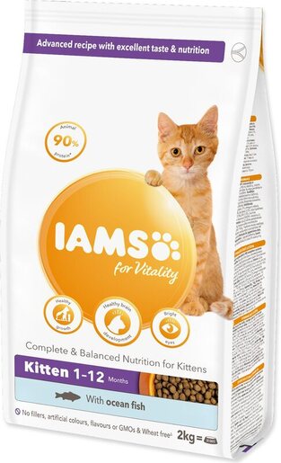IAMS Kitten 2kg, oceanska riba