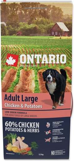 Ontario Adult Large Breed 12kg, piletina i krumpir
