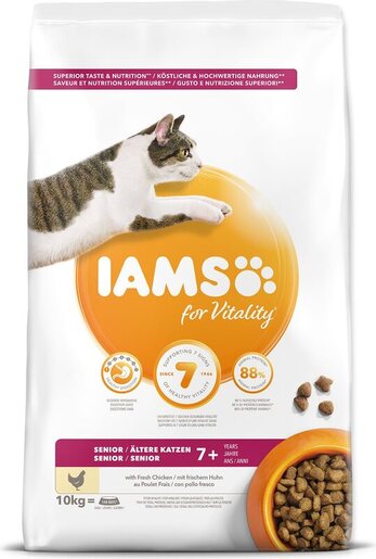 IAMS Cat Senior 10kg, piletina