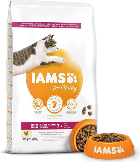 IAMS Cat Senior 10kg, piletina