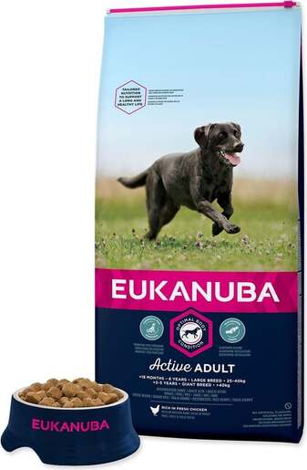 Eukanuba Adult Large Breed 15kg, piletina