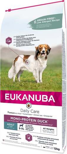 Eukanuba Daily Care Adult Mono Protein 12kg, pačetina