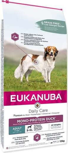 Eukanuba Daily Care Adult Mono Protein 12kg, pačetina