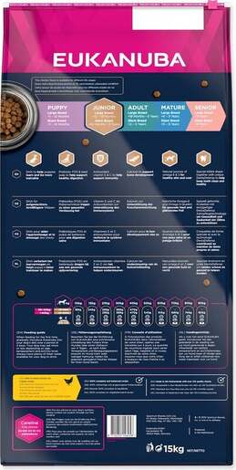 Eukanuba Junior Large & Giant Breed 15kg, piletina