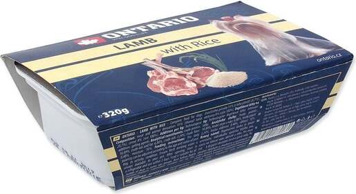 Ontario zdjelica Dog 320g, janjetina i riža