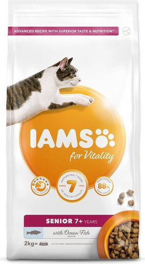 IAMS Cat Senior 2kg, oceanska riba