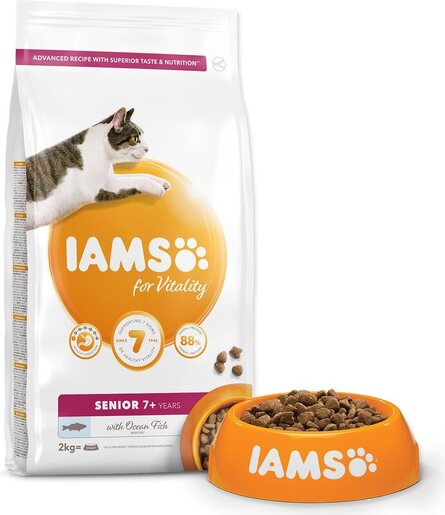 IAMS Cat Senior 2kg, oceanska riba