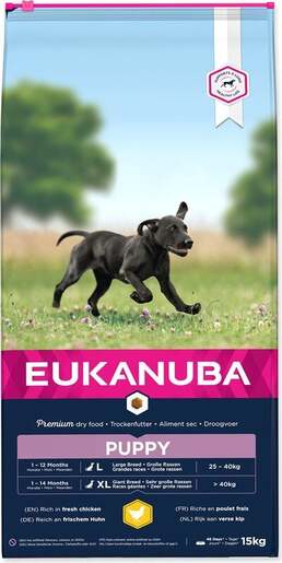Eukanuba PUPPY Large & Giant Breed 15kg, piletina